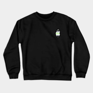 Agender Pride Heart Crewneck Sweatshirt